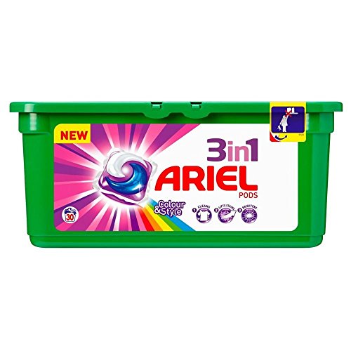 0721865002496 - ARIEL 3IN1 PODS COLOUR & STYLE - 30 WASHES