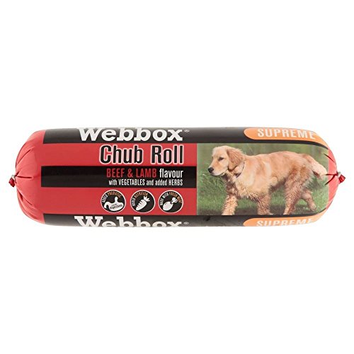 0721865117428 - WEBBOX SUPREME PREMIUM CHUB ROLL BEEF & LAMB FLAVOUR WITH ADDED HERBS (800G)