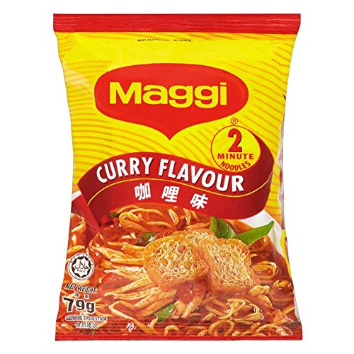 0721865457982 - MAGGI CURRY FLAVOUR NOODLES (79G) - PACK OF 6