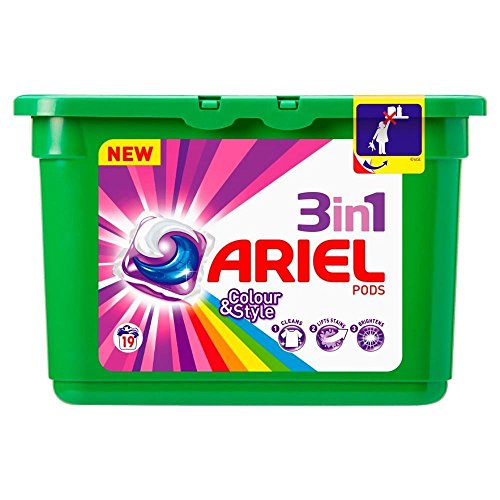 0721865501029 - ARIEL 3IN1 PODS COLOUR & STYLE - 19 WASHES - PACK OF 2