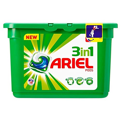 0721865507564 - ARIEL 3IN1 PODS REGULAR - 19 WASHES - PACK OF 2