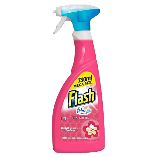 0721865518751 - FLASH WITH FEBREZE THAI ORCHID (730ML) - PACK OF 6