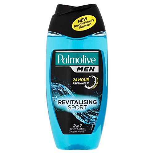 0721865584190 - PALMOLIVE FOR MEN 2IN1 BODY & HAIR SHOWER SHAMPOO - SPORT (250ML) - PACK OF 2
