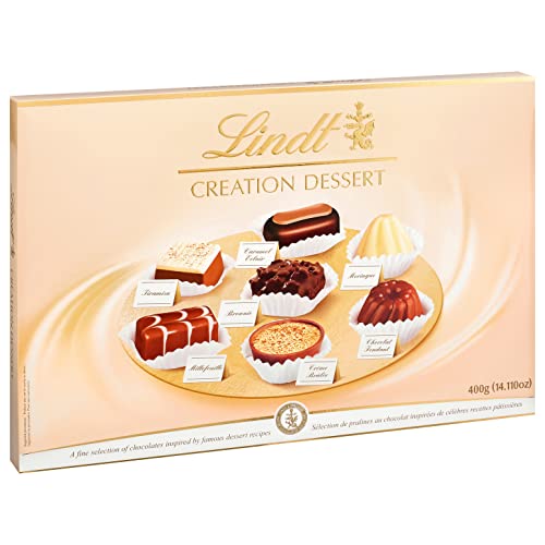 0721865748165 - LINDT CREATION DESSERT, ASSORTED CHOCOLATE GIFT BOX, GREAT FOR GIFT GIVING, 40 PIECES