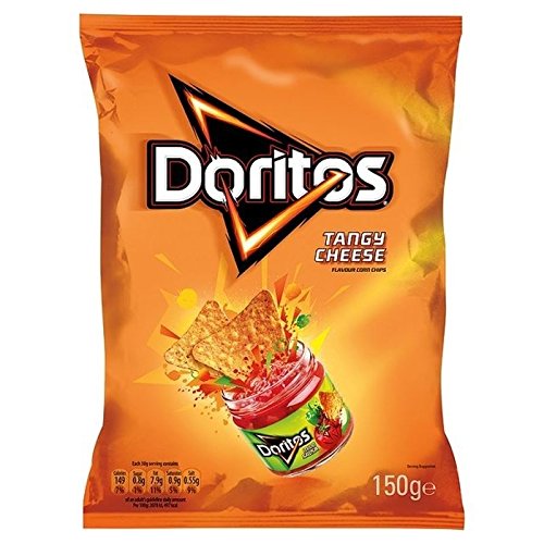 0721865881633 - DORITOS TANGY CHEESE 150G - PACK OF 2