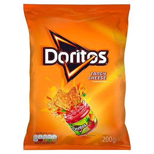 0721865883712 - DORITOS TANGY CHEESE 200G - PACK OF 2