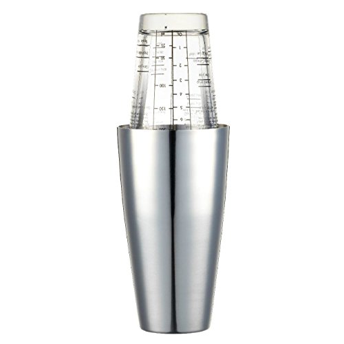 0721866279477 - LUXE LOUNGE TRADITIONAL 400ML BOSTON COCKTAIL SHAKER (PACK OF 2)