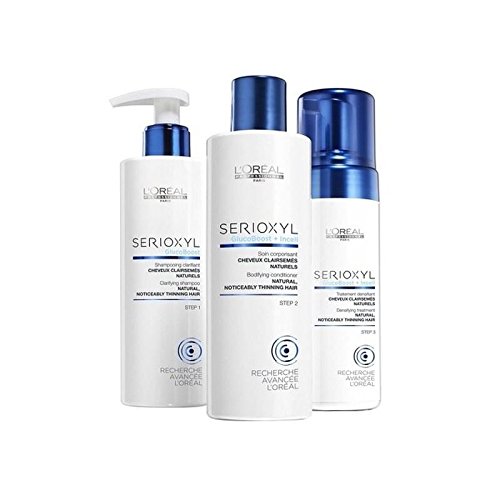 0721866521170 - L'OREAL PROFESSIONNEL SERIOXYL KIT 1 FOR NATURAL THINNING HAIR