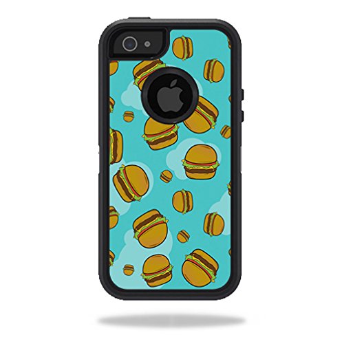 0721867702943 - MIGHTYSKINS PROTECTIVE VINYL SKIN DECAL FOR OTTERBOX DEFENDER IPHONE 5/5S/SE CASE WRAP COVER STICKER SKINS BURGER HEAVEN