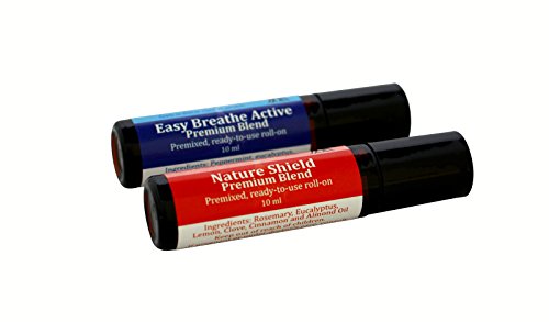 0722197225249 - NATURE SHIELD ADULTS- READY-TO-USE, IMMUNE-BOOSTING ESSENTIAL OIL BLEND, AND EASY BREEZY ACTIVE - ALLERGY FIGHTING, DECONGESTING, ESSENTIAL OIL BLEND, NO MESS, HASSLE-FREE.