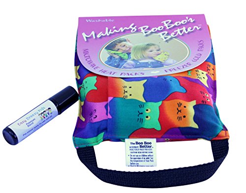 0722197225539 - BOO BOO - PACK INSTANT RELIEF HEAT- FREEZER COMFORT FOR KIDS REUSABLE + EASY BREEZY ROLL-ON EASY BREATHING