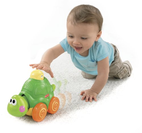 7222335227720 - FISHER-PRICE GO BABY GO! PRESS AND CRAWL TURTLE
