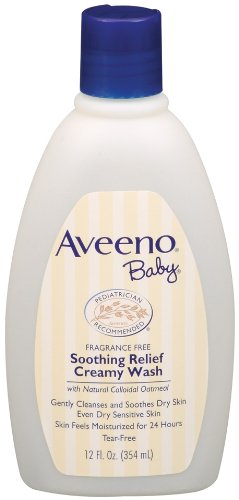 7222335261137 - AVEENO BABY SOOTHING RELIEF CREAM WASH, 12-FLUID OUNCES BOTTLES (PACK OF 3)