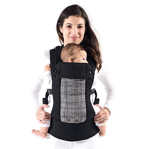 7222335437587 - BECO GEMINI BABY CARRIER - SCRIBBLE SIZE: ONE SIZE COLOR: SCRIBBLE MODEL: (NEWBORN, CHILD, INFANT)