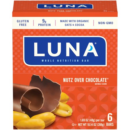 0722252233103 - NUTZ OVER CHOCOLATE WHOLE NUTRITION BAR FOR WOMEN