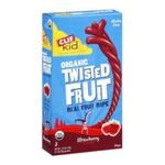 0722252381019 - KID ORGANIC TWISTED FRUIT PIECES STRAWBERRY