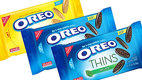 0722306885029 - OREO THINS VARIETY PACK (PACK OF 3) - ORIGINAL, GOLDEN, MINT CREME