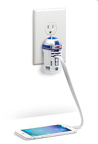 0722512324794 - THINKGEEK STAR WARS R2-D2 USB WALL CHARGER