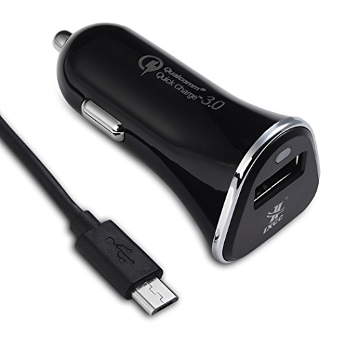 0722589265464 - IXCC QUALCOMM QUICK CHARGE 3.0 UNIVERSAL CAR CHARGER, 18W WITH CHARGEWISE TECHNO