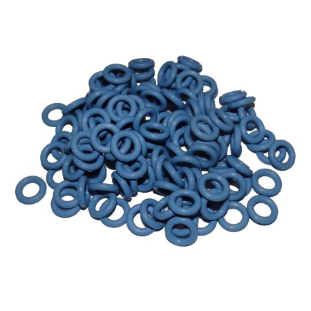 0722589526244 - CAPTAIN O-RING - RUBBER ORING KEYBOARD SWITCH DAMPENERS BLUE REDUCTION (135 PCS W/ SCREEN CLOTH)