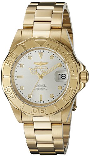 0722630788560 - INVICTA MEN'S 9010SYB PRO DIVER ANALOG DISPLAY AUTOMATIC SELF WIND GOLD WATCH