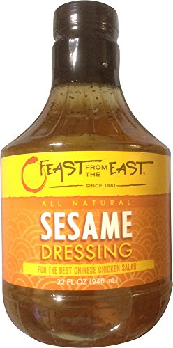 0722764010025 - FEAST FROM THE EAST ALL NATURAL SESAME SALAD DRESSING 32 FL OZ