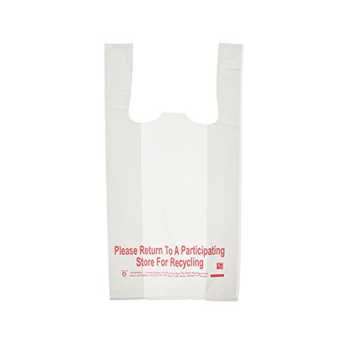 0072288117619 - ROYAL PLAIN WHITE PLASTIC BAG, 1/10, 8 X 5 X 15, 13 MIC, CASE OF 800