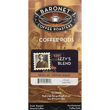 0722919240062 - BARONET COFFEE IZZY'S BLEND MEGA COFFEE PODS, 48 COUNT