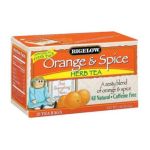 0072310000506 - ROSE HIPS SPICES HIBISCUS ORANGE PEEL ROASTED CHICORY NATURAL ORANGE FLAVORS SOY LECITHIN 20 TEA BAGS