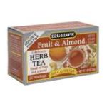0072310000636 - HERBAL TEA BAGS FRUIT & ALMOND 20 EA