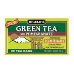 0072310042810 - GREEN TEA DECAFFEINATED WITH POMEGRANATE 20 TEA BAGS