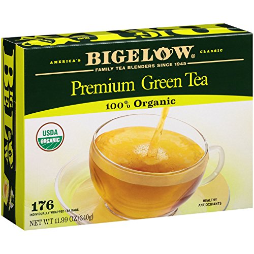 0072310063556 - BIGELOW PREMIUM ORGANIC GREEN TEA (176 CT.)