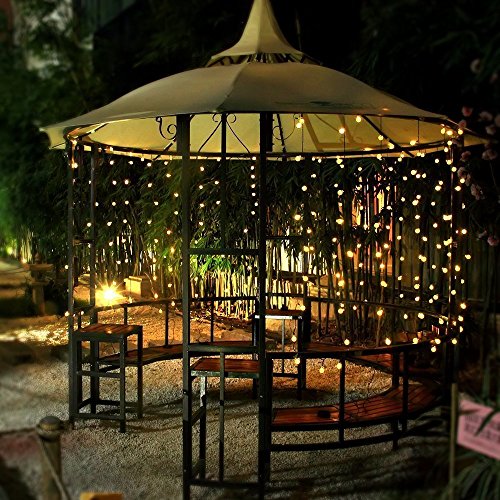 0723120991651 - TOP HOME DEC SOLAR LED STRING LIGHTS CHRISTMAS LIGHTS, 20FT(6M) 30 LED CRYSTAL BALL AMBIANCE LIGHTING FOR PATIO, LAWN, FAIRY GARDEN, WEDDING, HOLIDAY, CHRISTMAS PARTY, WATERPROOF (WARM WHITE)
