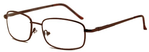0723175302044 - IN STYLE EYES® ENDA MIDDLE BIFOCAL READING GLASSES LOOK SMART AND GIVE YOU FLEXIBILTY/BROWN/2.00