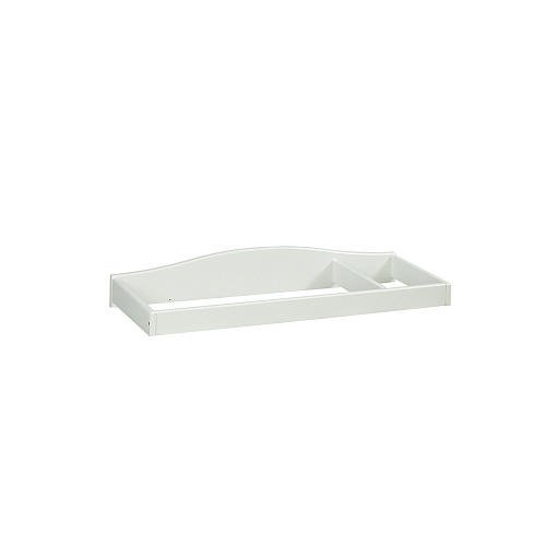 0723175357129 - BABY CACHE GREENWICH COLLECTION CHANGING TABLE TOPPER, WHITE