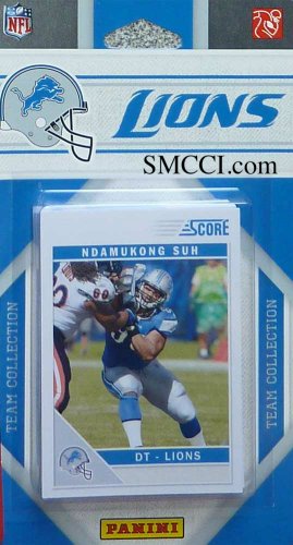 0723450717815 - 2011 SCORE DETROIT LIONS TRADING CARDS SET OF 12 FAIRLEY STAFFORD JOHNSON