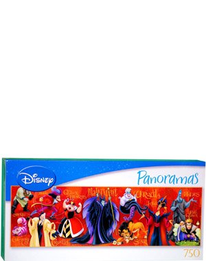 0072348505714 - DISNEY PANORAMAS MICKEY THROUGH THE YEARS 750 PIECE PUZZLE BY MEGA BRANDS