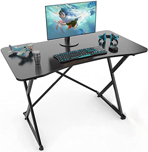 0723497542425 - GAMING DESKS - 43 COMPUTER GAMER DESK FOR HOME OFFICE, STUDY LAPTOP TABLE, MODERN SIMPLE STYLE DESK