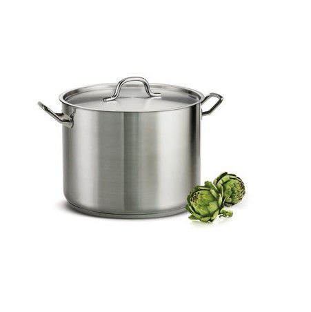 0723521727743 - TRAMONTINA PROLINE 16 QT. STAINLESS STEEL COVERED STOCK POT