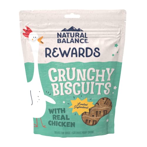 0723633014656 - NATURAL BALANCE REWARDS CRUNCHY BISCUITS, DOG TREATS WITH REAL CHICKEN