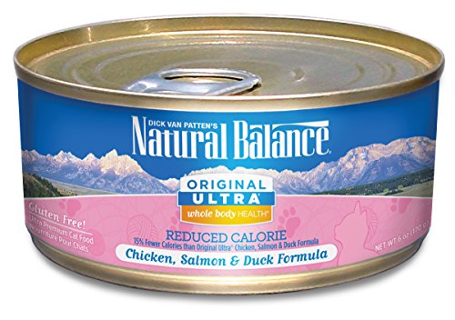 0723633044417 - NATURAL BALANCE CANNED CAT FOOD, REDUCED CALORIE FORMULA, 24 X 6 OUNCE PACK