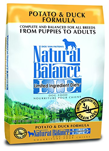0723633420723 - NATURAL BALANCE L.I.D. LIMITED INGREDIENT DIETS POTATO & DUCK FORMULA DRY DOG FOOD, 26-POUND