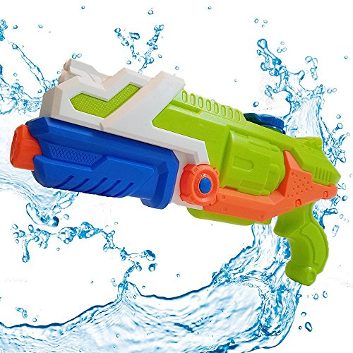 0723740351576 - SUPER SOAKER WATER GUN 2000CC MOISTURE CAPACITY PARTY FAVORS&OUTDOOR ACTIVITY WATER FUN BLASTER 8-10M RANGE BY ZOEZ(UP 8 YEARS OLD)