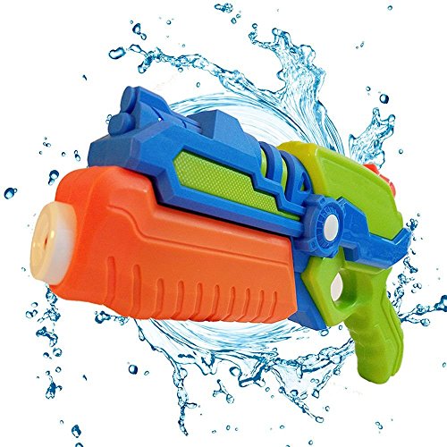 0723740351590 - SUPER SOAKER WATER GUN 1000CC MOISTURE CAPACITY PARTY&OUTDOOR ACTIVITY WATER FUN BLASTER 8-10M RANGE BY ZOEZ(UP 8 YEARS OLD)COLOR IN RANDOM