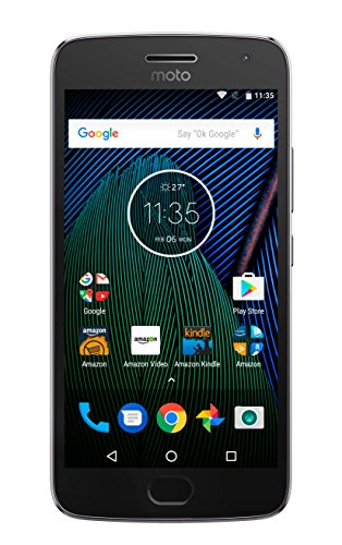 0723755011199 - MOTO G PLUS (5TH GENERATION) - LUNAR GRAY - 32 GB - UNLOCKED - PRIME EXCLUSIVE - WITH LOCKSCREEN OFFERS & ADS