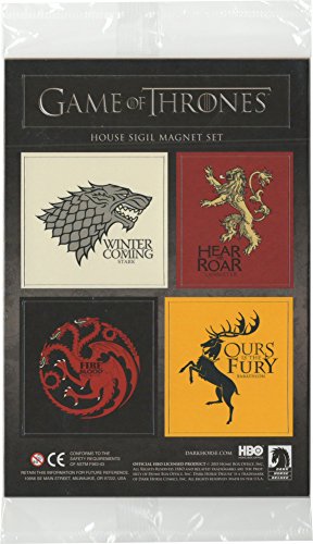 0723794862493 - GAME OF THRONES HOUSE SIGIL MAGNET SET LOOTCRATE APRIL 2015 EXCSLUSIVE