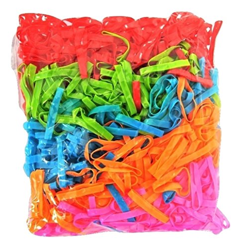0723800995009 - SMALL MULTI COLOR ELASTIC RUBBER BANDS FOR STYLING, HAIR TWISTS, DREADLOCKS, BABIES, KIDS HAIR, BRAIDS HAIR, ETHNIC STYLES AND MORE (MULTI COLOR)