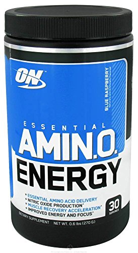 0724131542245 - ESSENTIAL AMINO ENERGY - BLUE RASPBERRY OPTIMUM NUTRITION 0.6 LBS POWDER