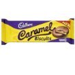 0072417132643 - 6-PACK OF CADBURY MILK CHOCOLATE CARAMEL BISCUITS 130G MADE IN THE UNITED KINGSOM