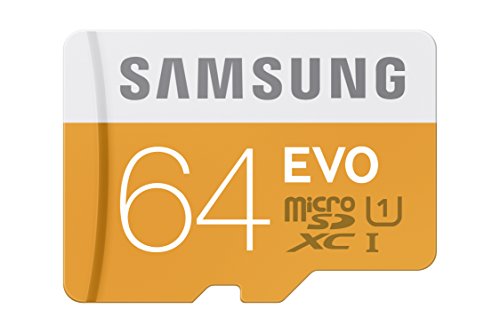 0724175133454 - SAMSUNG 64GB EVO CLASS 10 MICRO SDXC CARD WITH ADAPTER UP TO 48/MB/S (MB-MP64DA/